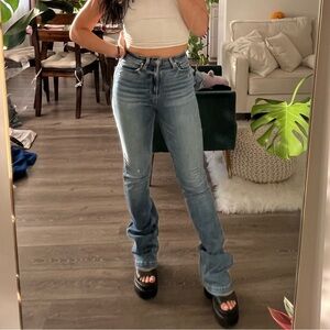 PAIGE Tall High Waisted Flare Jeans